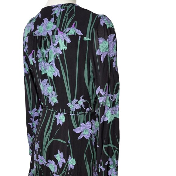 Aritzia Sunday Best Alexi Mini Wrap Dress Size 4 - Picture 3 of 9